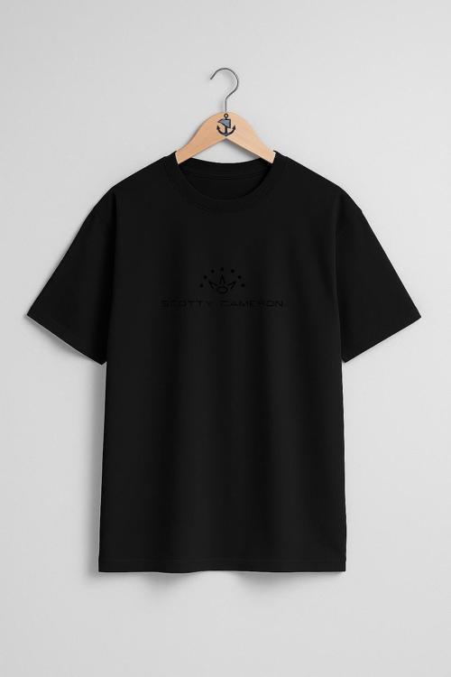 Oversize Scotty Cameron Göğüs Tasarımlı Unisex T-Shirt