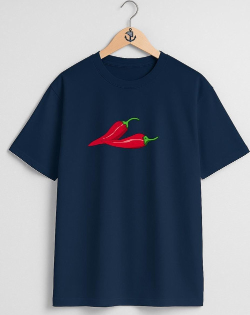 Oversize Spicylife Göğüs Tasarımlı Unisex T-Shirt