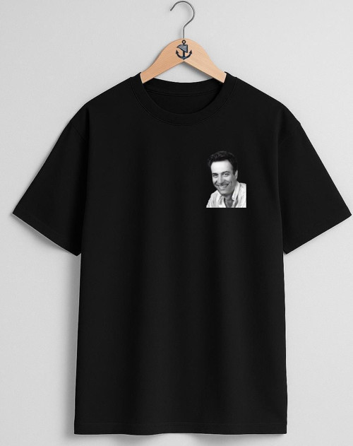 Oversize Kemal Sunal İnek Şaban Cep Tasarımlı Unisex T-Shirt
