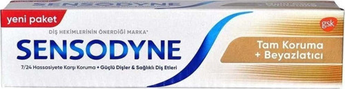 Tam Koruma + Beyazlatıcı Diş Macunu 50 Ml