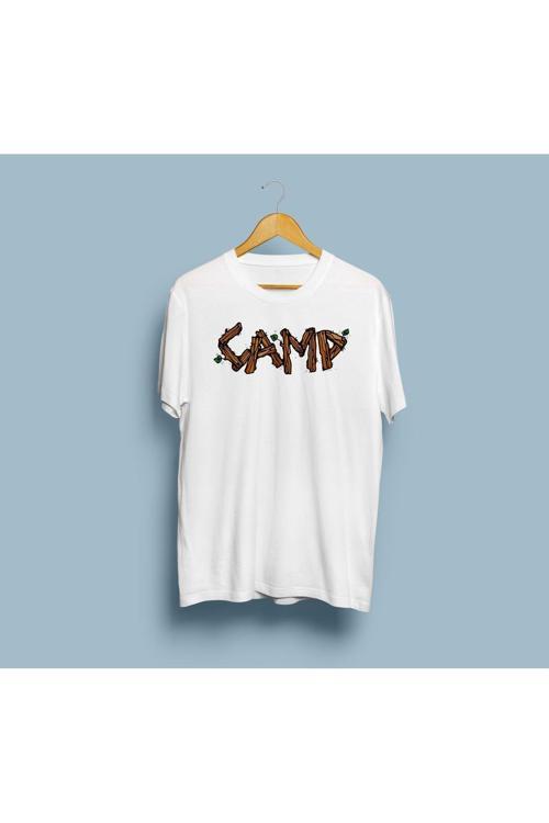 Oversize Camp Tasarım Unisex T-shirt