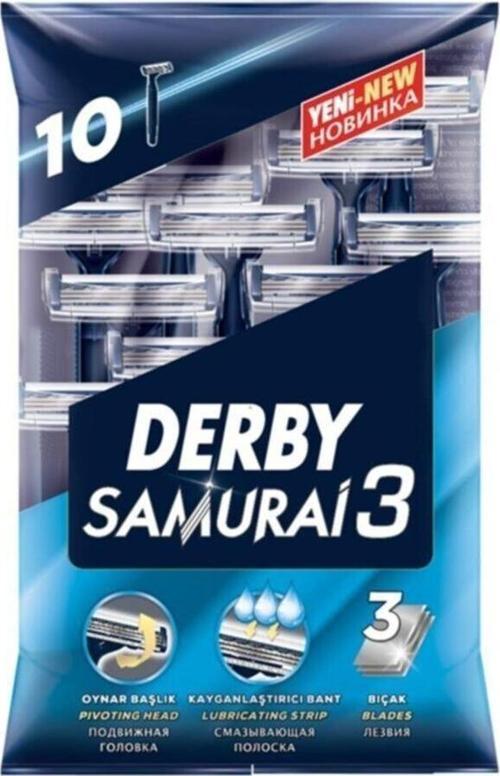 Derby Samurai Klasik 3 Poşet 10 Lu