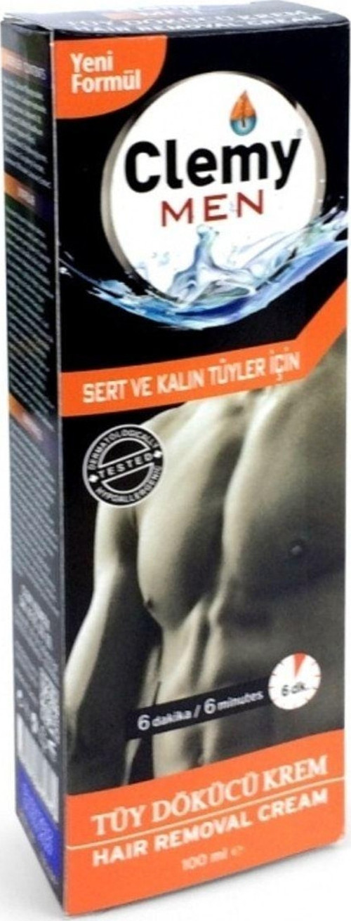 Tüy Dökücü Krem Erkek Sert Ve Kalın