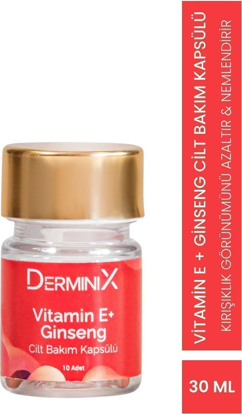 E Vitamini Ginseng Cilt Bakım Kapsülü