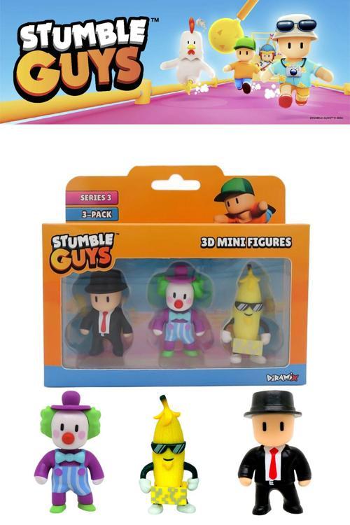 Stumble Guys 3 lü Mini Figür Seti Seri 3 - 5 CM - Model 5