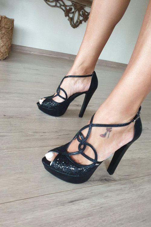 kadın abiye 19 p pullu ayakkabı 015 985