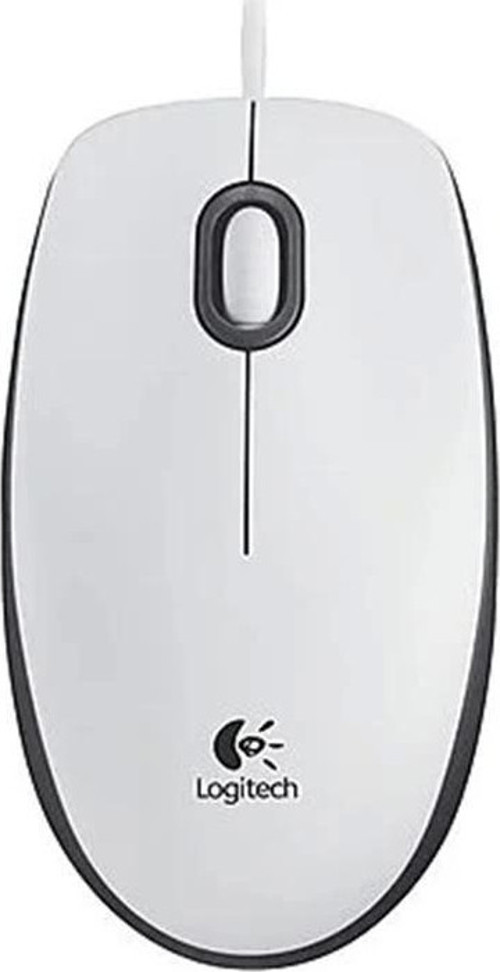 TEKNOTEG - ART - Logıtech M100 Usb Kablolu Mouse Beyaz 910-006764