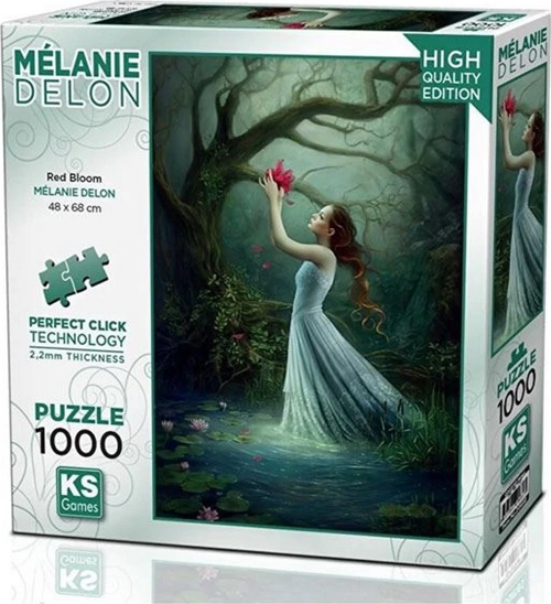 KS Games Red Bloom Puzzle 1000 Parça 20682