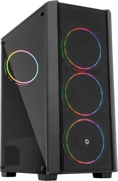 TEKNOTEG - ART - Frısby Fc-9415g 500w Double Slım Rgb Fan Mesh Kasa