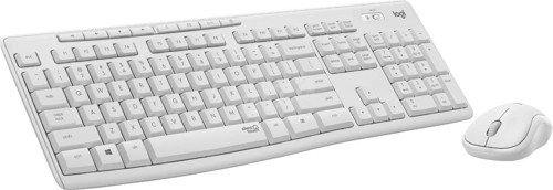 TEKNOTEG - ART - Logıtech Mk295 Q Tr Sessiz Kablosuz Klavye Mouse Set Beyaz 920-010089