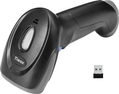 TEKNOTEG - ART - Tıwox Vsk-227 1d Lazer Kablosuz Barkod Okuyucu Batarya + Mını Usb Dongle
