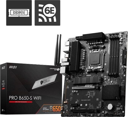 TEKNOTEG - ART - Msı Pro B650-s Wıfı Ddr5 7200mhz 1xhdmı 1xdp Usb 3.2 M.2 Atx Am5 (amd Am5 9000/8000