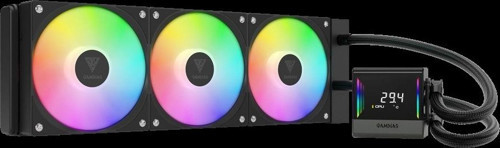 TEKNOTEG - RSR - Gamdıas Chıone E4-360, 360mm, Argb, 3 Fanlı, Dijital Ekran, Cpu Sıvı Soğutma