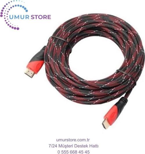 Örgülü Hdtv HDMI Kablo - 10M