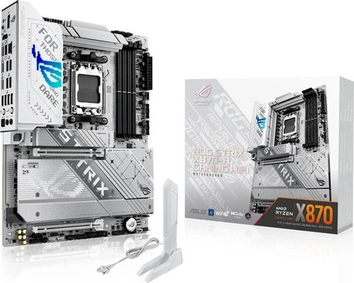 TEKNOTEG - ART - Asus Rog Strıx X870-a Gamıng Wıfı Ddr5 8000mhz 1xhdmı 1xdp 4xm.2 2xusb4 Am5 Atx (am