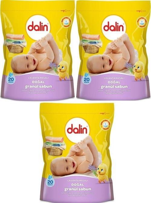 Doğal Granül Sabun Toz Deterjan 3'lü 1000*3 3000 Gr