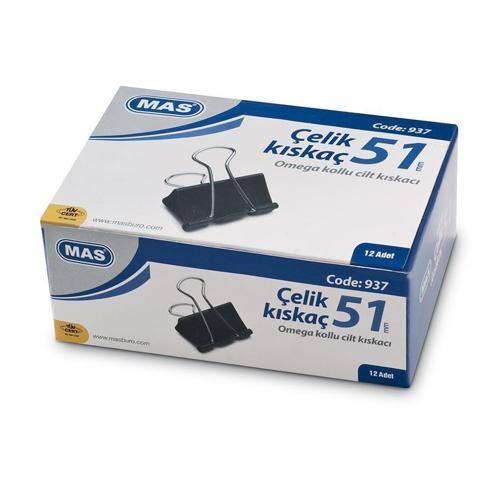 Mas Çelik Kıskaç 51Mm 12Li - 2 kutu