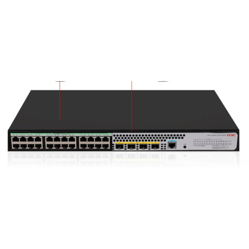 S1850V2-28X, 24 Port, GigaBit, L2, 1 Port GigaBit Uplink, 4 Port 10GigaBit SFP, Web Yönetilebilir, Masaüstü Switch