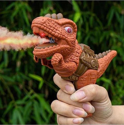 Sesli Işıklı Buhar Çıkartan Dinozor