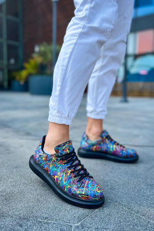 MD254 CST Pittura Erkek Ayakkabı 538 CRAZY SPLUSH SIYAH