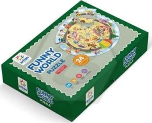 Arnas Tree World Puzzle 24 Parça Yap Boz