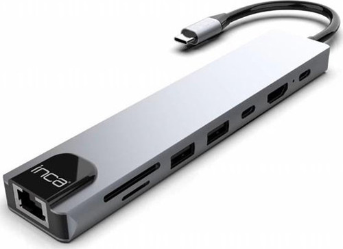 TEKNOTEG - ART - Inca Itpc-7 Type-c Hub X8combo Çoklayıcı
