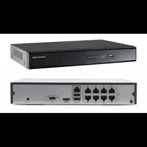 TEKNOTEG - RSR - Hıkvısıon Ds-7108nı-Q1/8p/m, 8kanal Poe, 4mpix, H265+, 1 Hdd Desteği, 1520p Kayıt, 