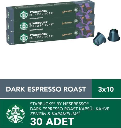 By Nespresso Dark Espresso Roast Kapsül Kahve 3 X 10 adet