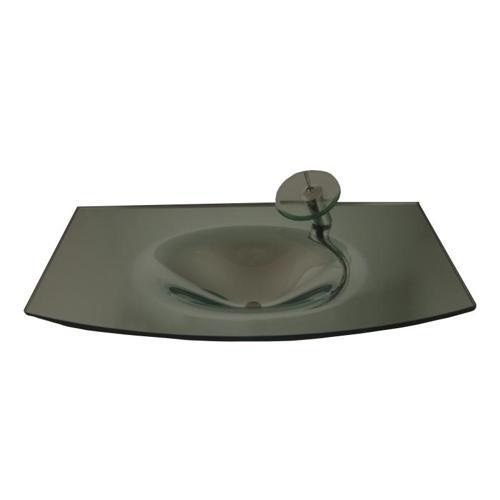 Cam Lavabo Ayna Modeli 80x56 Cm