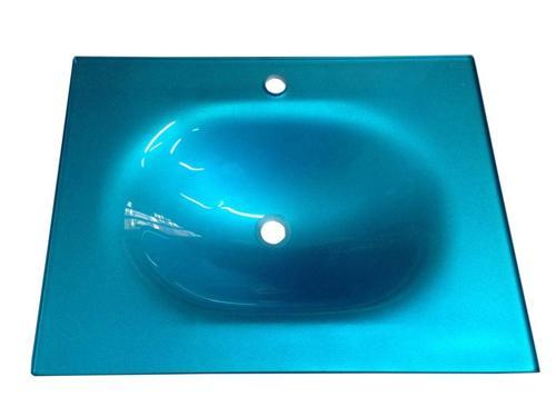 Cam Lavabo 15 mm 90 x 56 cm M.Turkuaz