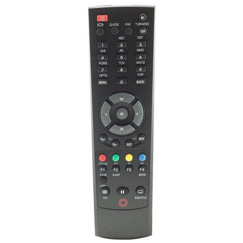 Uydu Alıcılı Led Televizyon Kumandası Kırmızı Logolu Model