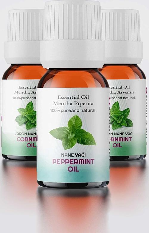 Nane Yağı, %100 Doğal Uçucu Yağ, Peppermint Oil, 3'lü Set 3x10 ml