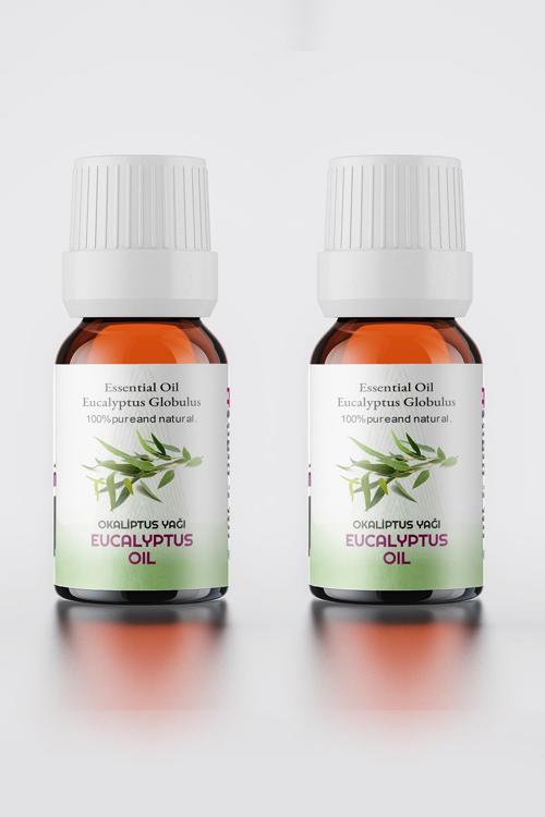Okaliptus Uçucu Yağı %100 Saf 2li Set ( Eucalyptus Oil ) 2x10 ml
