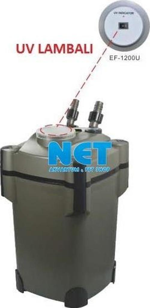EF 1200 UV Lİ DIŞ Filtre 1200 L/H