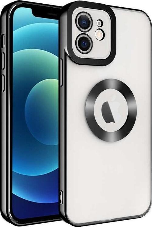 iPhone 12 Uyumlu Kamera Korumalı Logo Yeri Açık Lazer Lesim Silikon Kılıf