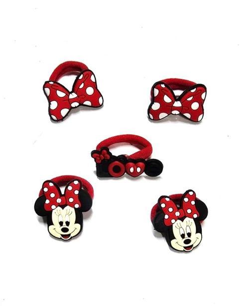 Minnie Lastikli Toka 5 Adet