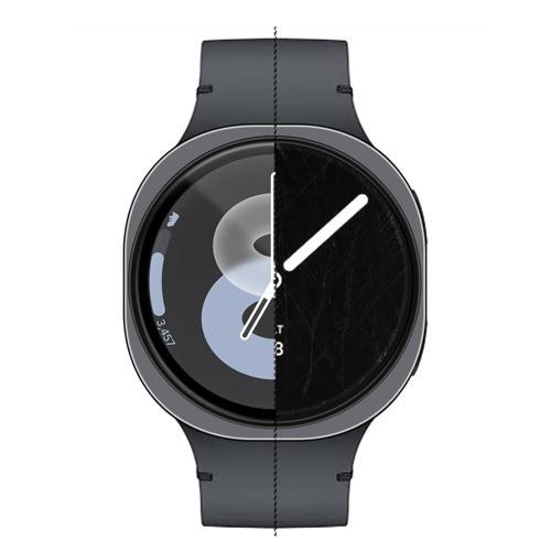 Samsung Galaxy Watch 8 44mm Uyumlu 3 Adet Şeffaf Ekran koruyucu Nano Jelatin