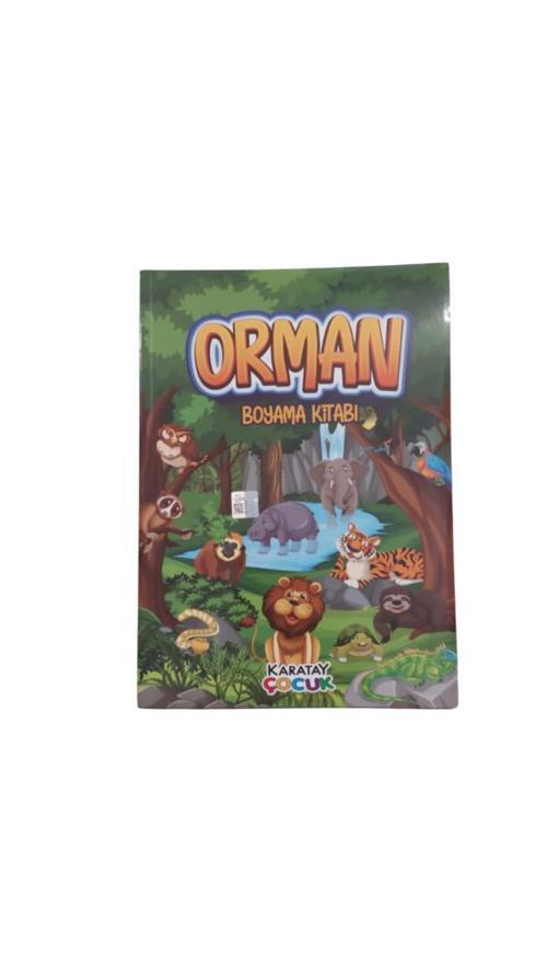 Karatay Yayınları 4E Orman Boyama Kitabı 128 Sayfa