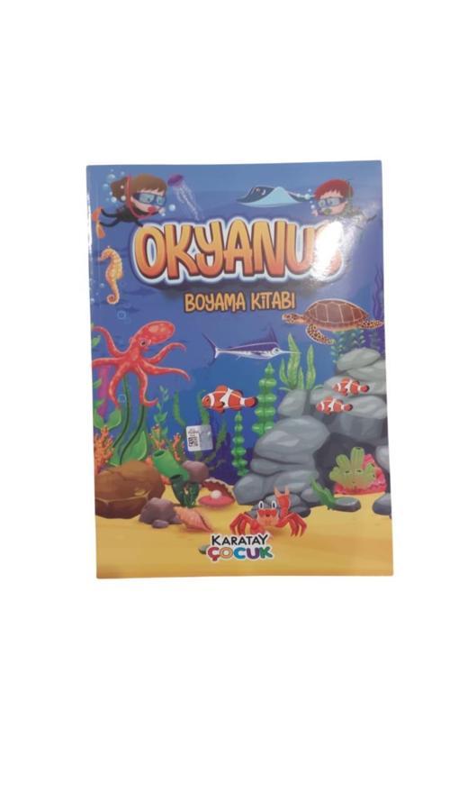 Karatay Yayınları 4E Okyanus Boyama Kitabı 128 Sayfa
