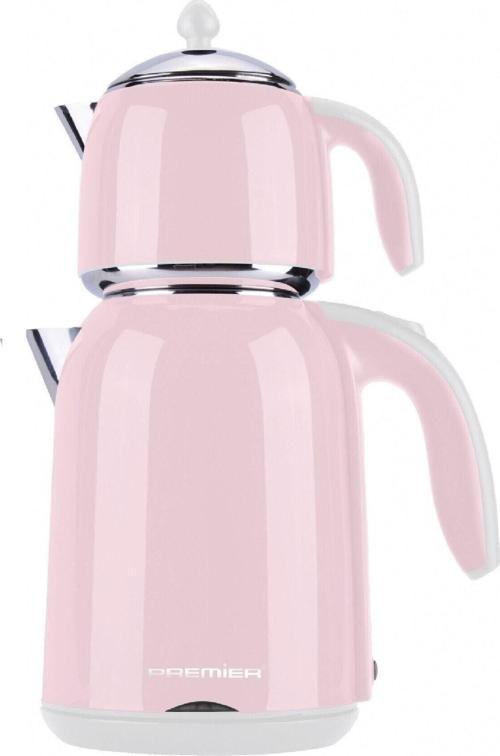 Ptp 3945 Pembe Tiryaki 2000W Çift Kaplamalı Çaycı