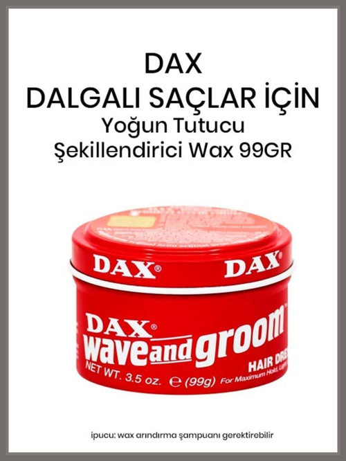 Wave And Groom Saç Şekillendirici Wax 99Gr