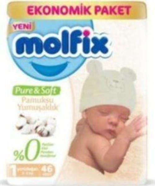 Pure&Soft Jumbo Bez Yenidoğan 46'Lı