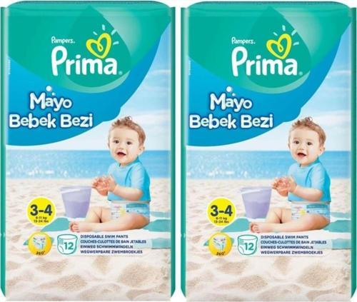 Bebek Bezi Mayo Bez 3 Beden Midi 24 Adet