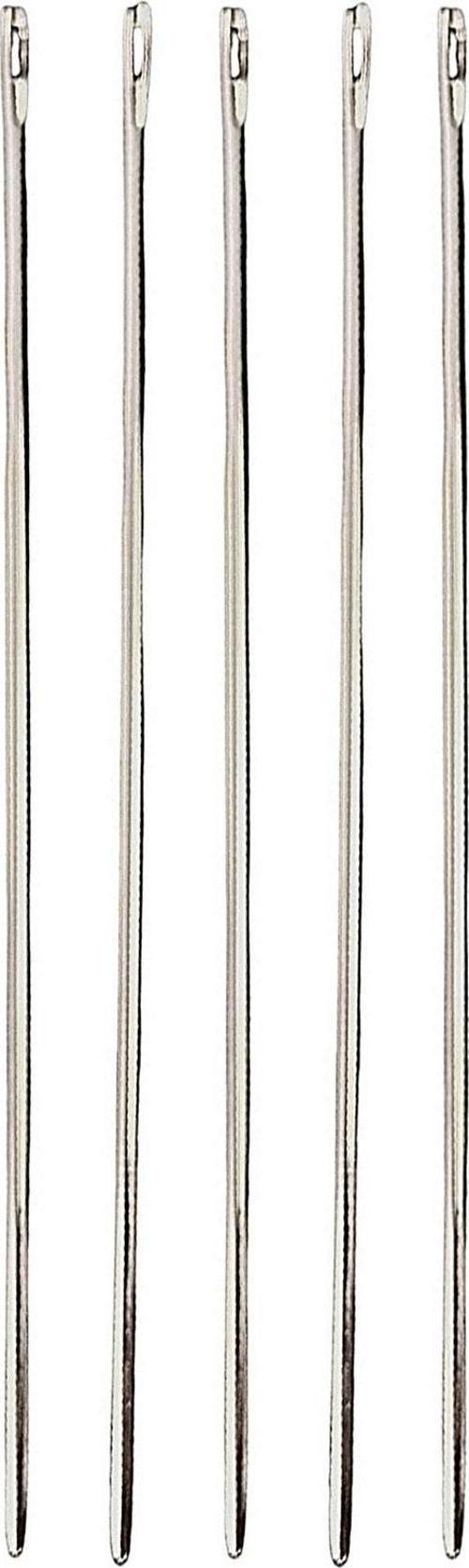 4 No 1,3 Mm 8 Cm 5 Adet Deri Hobi Saraç El Dikiş Iğnesi