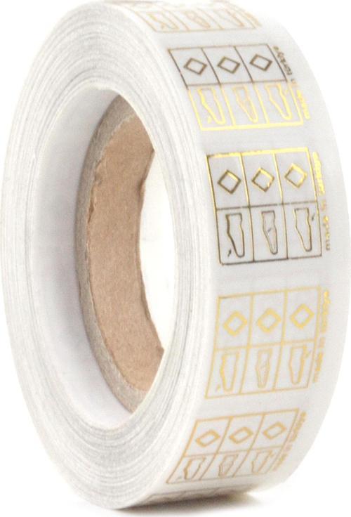 Made In Türkiye Suni Deri - Suni Deri Ayakkabı Malzeme Yapışkanlı Etiketi