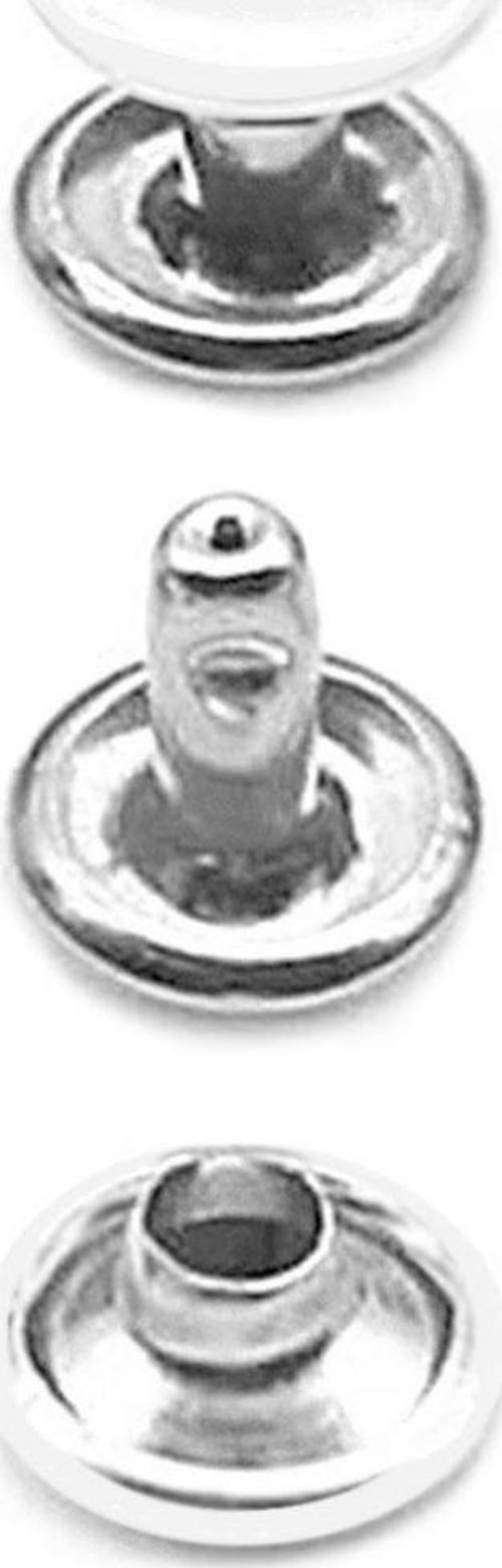 5 MM 00 No Beyaz Renkli Perçin Rivet 30 Adet