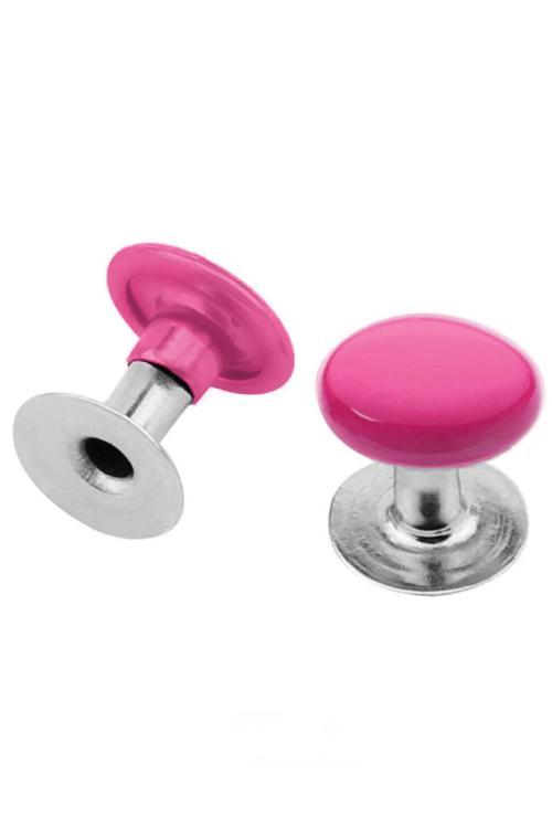 5 MM 00 No Fuşya Pembe Renkli 30 Adet Perçin Rivet