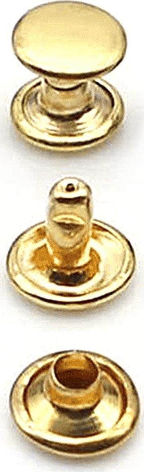 5 MM 00 No Altın Renkli Perçin Rivet 30 Adet