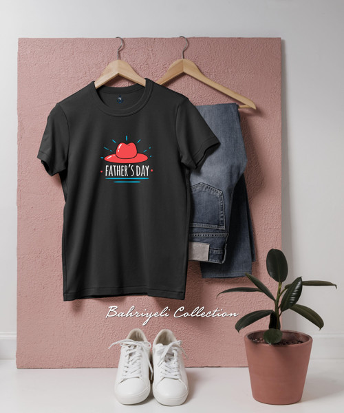 Oversize Fathers Day 2 Özel Tasarımlı Unisex T-Shirt