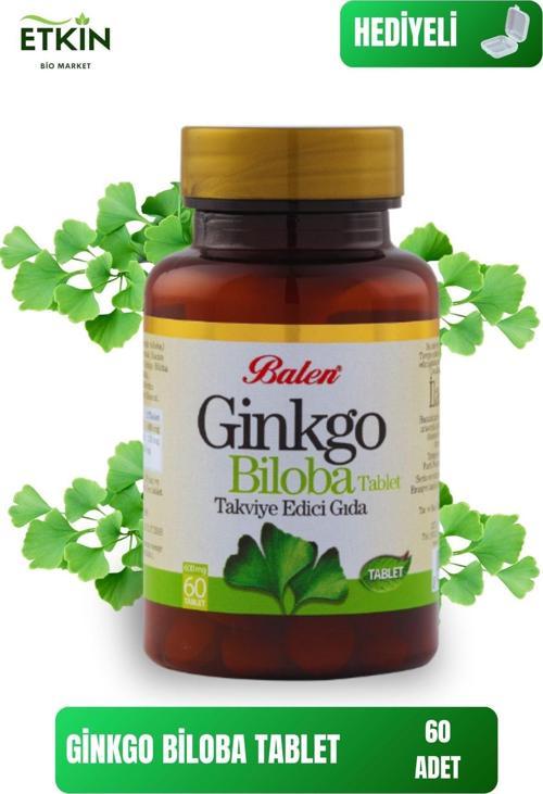 Ginkgo Biloba 600 Mg 60 Tablet Gingko Ginkgo Ginko Biloba Tableti
